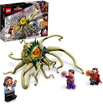 Lego Marvel Confronto Com Gargantos 264 Peças 76205