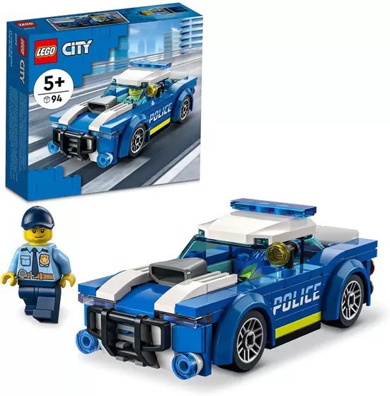 Lego City Policial E Carro Da Polícia 60312