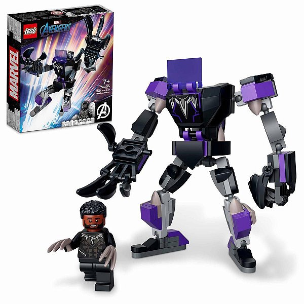 Lego Marvel Avengers Armadura Robo Pantera Negra 76204