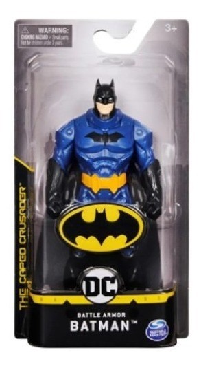 Boneco Articulado 15 Cm Dc Comics Batman Sunny 2187 Azul