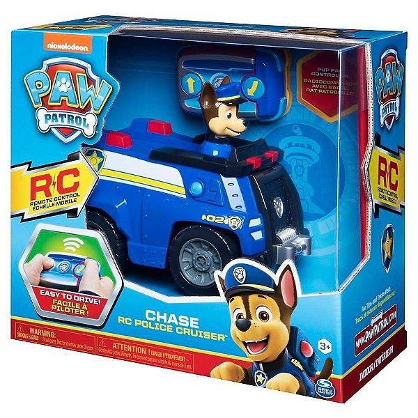 Veiculo Controle Remoto Chase Patrulha Canina Sunny 1298