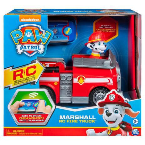 Patrulha Canina Carrinho De Controle Remoto Marshall 1299 Sunny