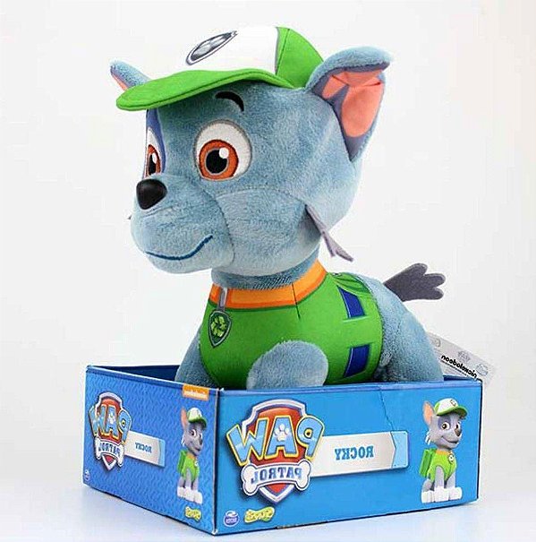 Pelúcia Rocky Patrulha Canina 30cm Sunny