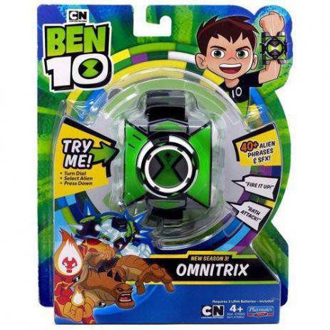 Relógio Ben 10 Omnitrix 40 frases Série 3 Sunny 1796