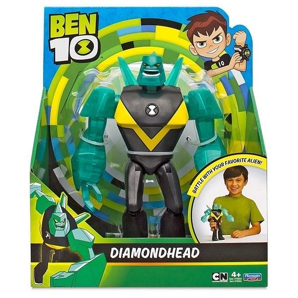 Ben 10 Boneco Articulado Diamante 30 Cm Luxo Sunny 1752