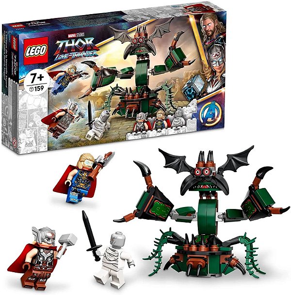 Lego Marvel Super Heroes Thor Ataque Em Nova Asgard 76207
