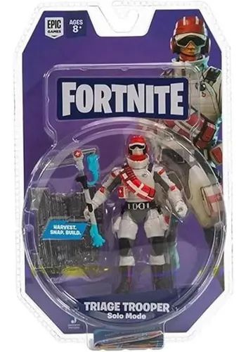 Figura De Ação 10 Cm Fortnite Triage Trooper Sunny 2068