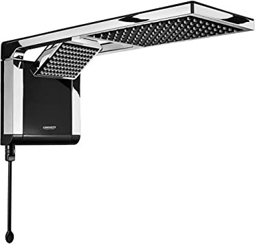 Ducha Lorenzetti Acqua Duo Ultra Preta / Cromada 220v 7800w