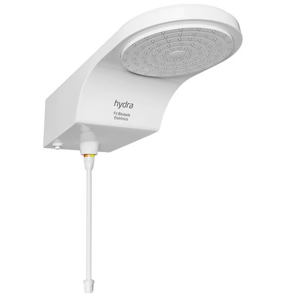 Chuveiro Fit Blindado Eletrônico Branco 127v Hydra