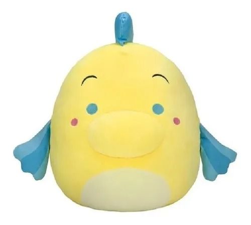 Squishmallows Pelúcia de 20cm Flounder Disney Sunny