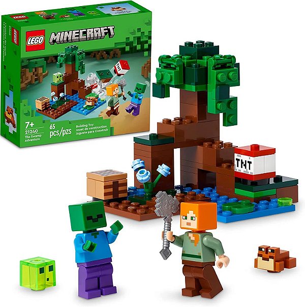 LEGO Minecraft A Aventura no Pântano 21240