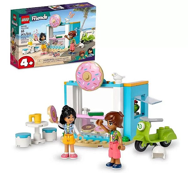 Lego Friends 63 Peças Loja De Donuts 41723