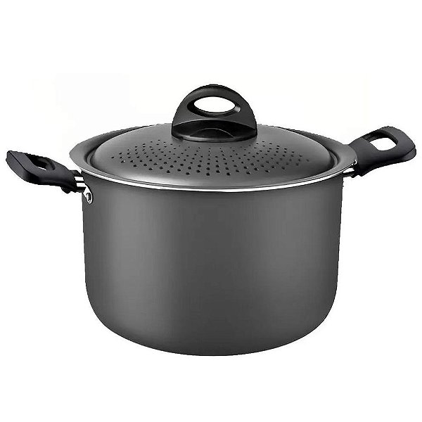 Espagueteira 22cm 5,7L Loreto Grafite Tramontina
