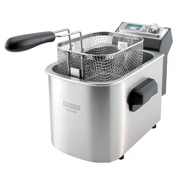 Fritadeira Elétrica Aço Inox 220v Smart Tramontina by Breville
