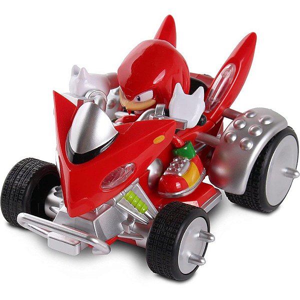 Carrinho Knucles All Stars Racing Pull Back Racer Fun