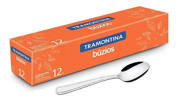 Kit Colher Para Café Com 12 Peças Búzios Tramontina