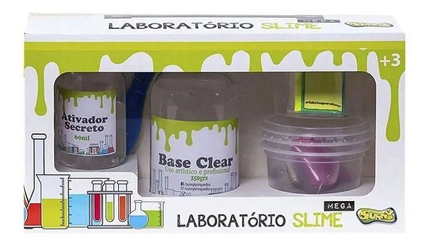 Mega Laboratório De Slime Brinquedo Infantil Neon Sunny 2262