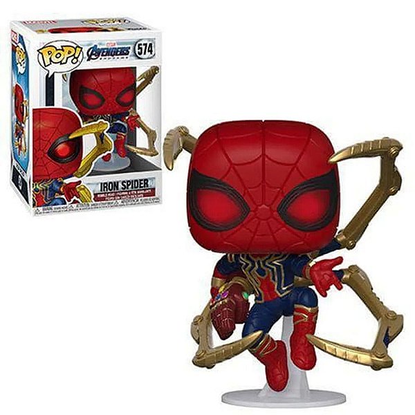 Funko Pop! Marvel Endgame Homem Aranha com Armadura #574