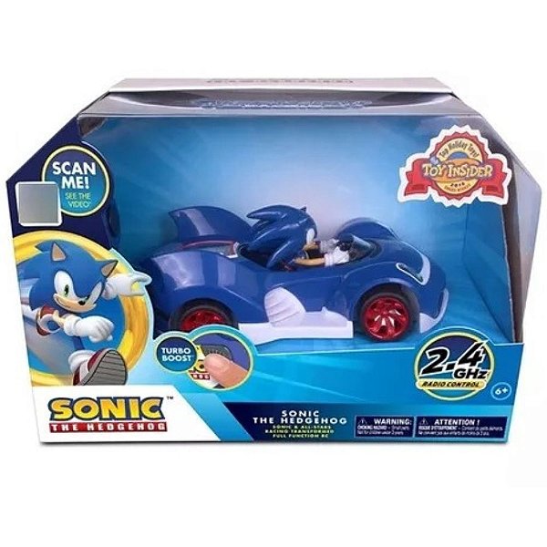 Carro Sonic RC 7 Controle Remoto Com Luzes Fun F01061