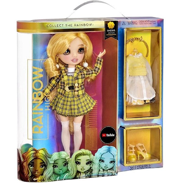 Boneca Rainbow High Core Sheryl Meyer
