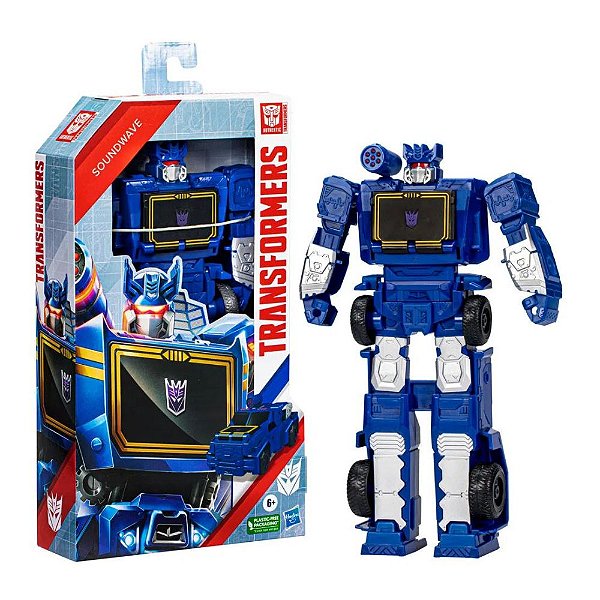 Boneco Transformers Authentic Soundwave Hasbro F6761