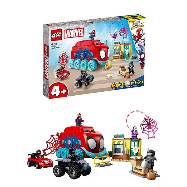 Lego Marvel Quartel-General Móvel da Equipe Aranha 10791