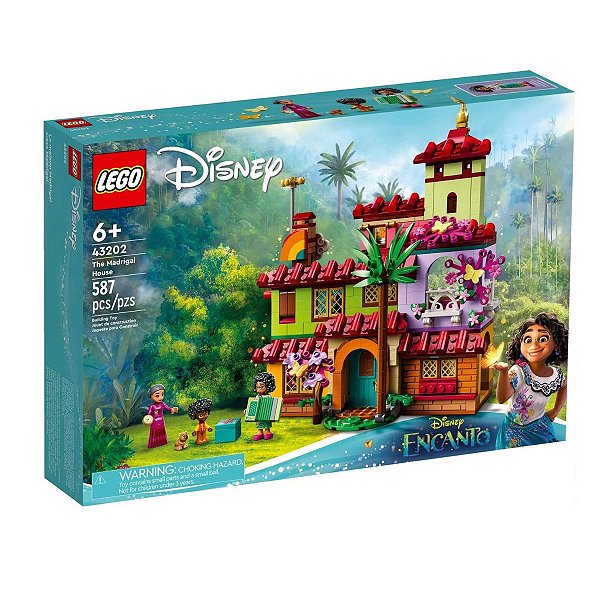 Lego A Casa Dos Madrigal Encanto Disney 587 Peças 43202