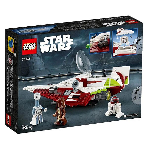Lego Star Wars Caça Estelar Jedi de Obi-Wan Kenobi 75333