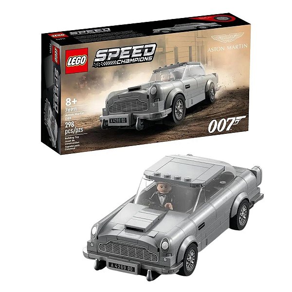 Lego 007 Aston Martin Db5 - Speed Champions 298 Peças 76911