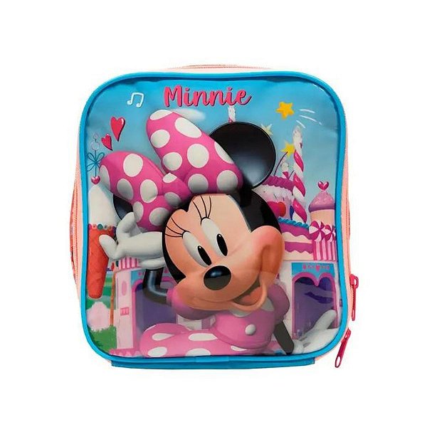 Lancheira Térmica Escolar Minnie Mouse Xeryus 10554