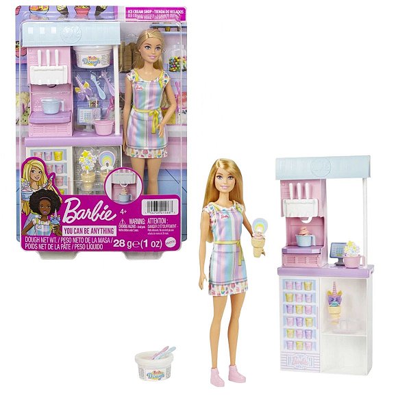 Barbie Loja de Sorvete HCN46 Mattel