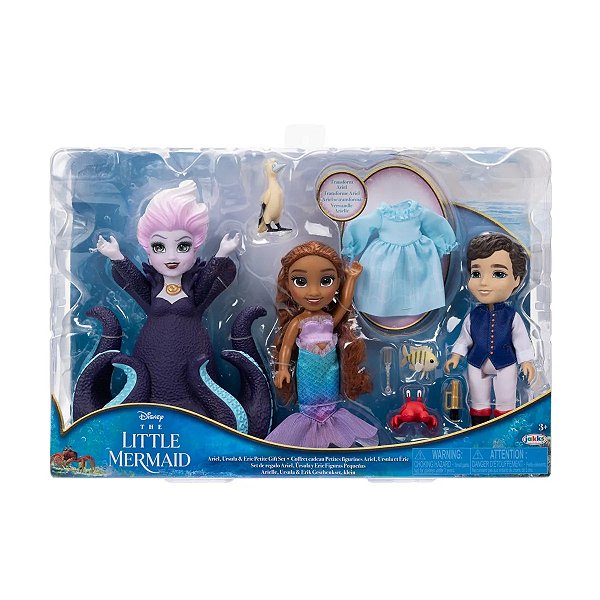 Disney A Pequena Sereia Ariel, Ursula E Eric 3908 Sunny