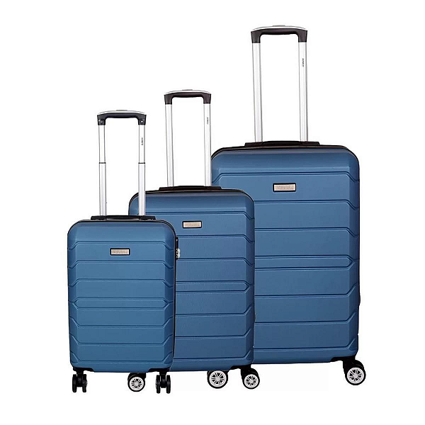 Conjunto De Malas Viena 3 Peças P/M E G Isiway