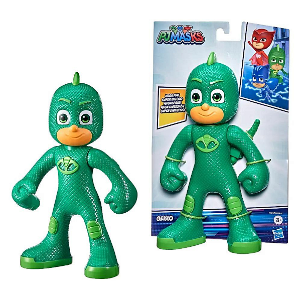 Boneco Lagartixo Pj Masks Gekko Articulado F3121 - Hasbro