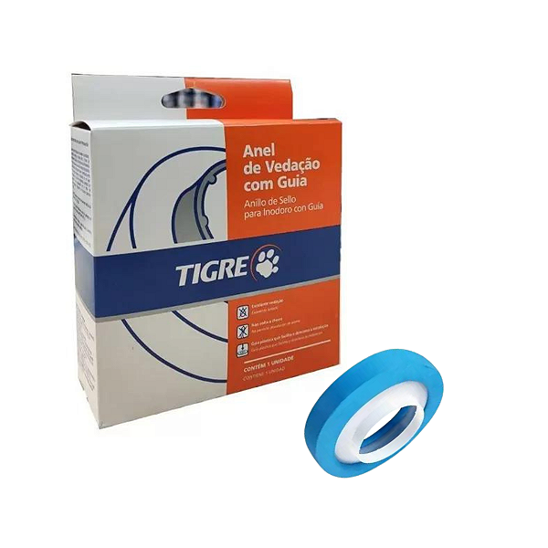 Anel De Vedação Para Vaso Sanitário Com Guia Tigre