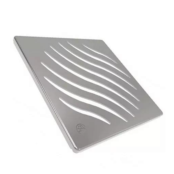 Grelha Quadrada Inox 150mm Tigre