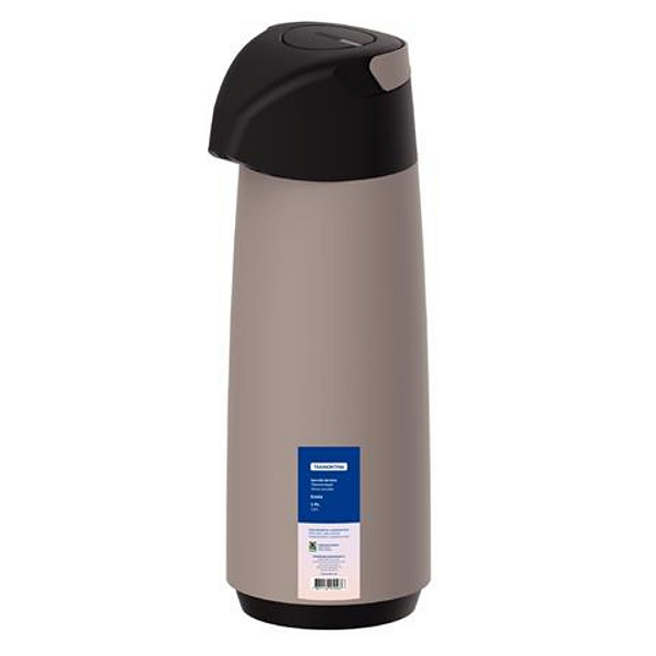 Garrafa Térmica Exata 1,8L Bege Tramontina