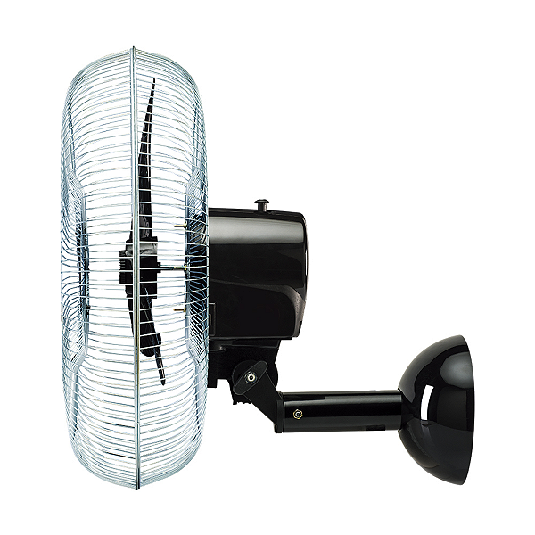 Ventilador de Parede Oscilante 50cm 3 Pás Premium Bivolt Preto Ventisol