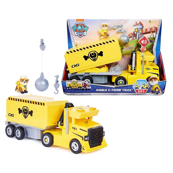 Patrulha Canina Mega Caminhão X-Treme Do Rubble 3045 Sunny
