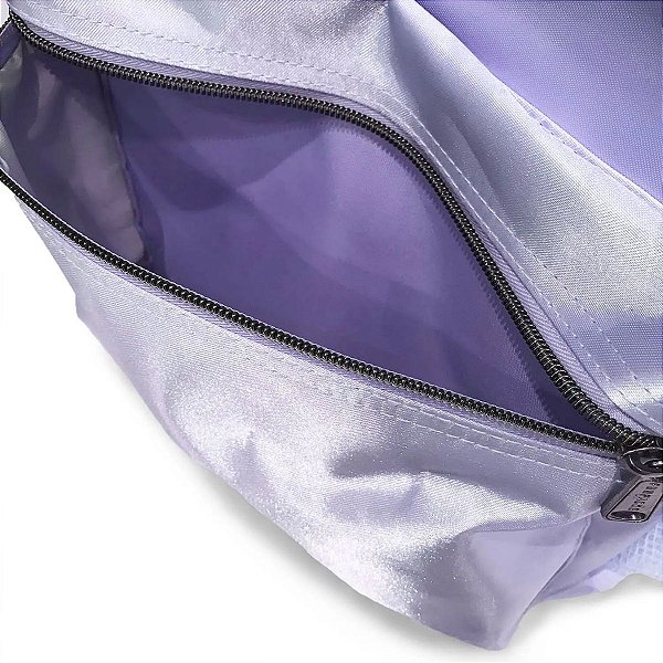 Mochila Feminina Cetim Lilás Seanite