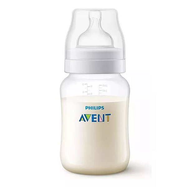 Mamadeira Anti-colic 260ml Transparente Philips Avent