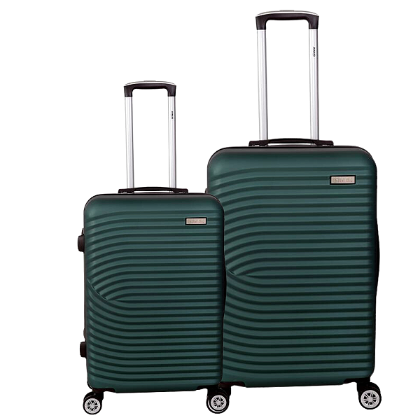 Kit de Malas Abs Quebec P e M Verde Isiway