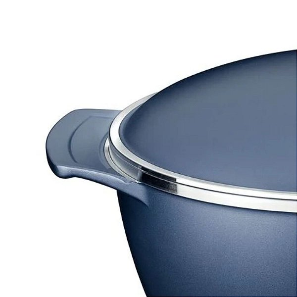 Caçarola 24cm 3,7L Lyon Azul Elementar Tramontina