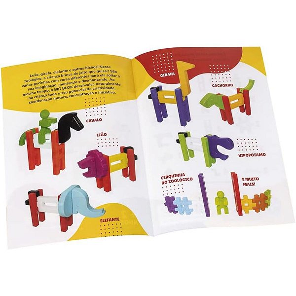 Blocos Big Blok Baby 40 peças Estrela