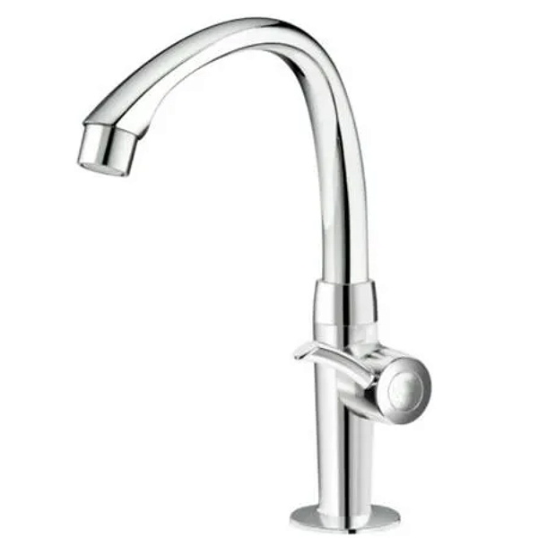 Torneira Mesa Bica Alta Móvel Linea Cromo 1/2"