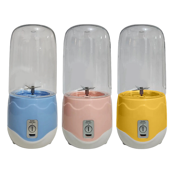 Mini Liquidificador Portátil Recarregável Mixer Juice Com Copo