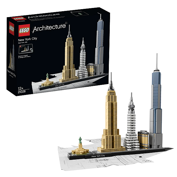 Lego Architecture Cidade De Nova Iorque 21028