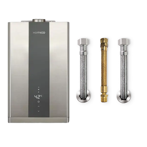 Kit instalação + Aquecedor A Gás KO 21DI G2 GLP 21 Litros