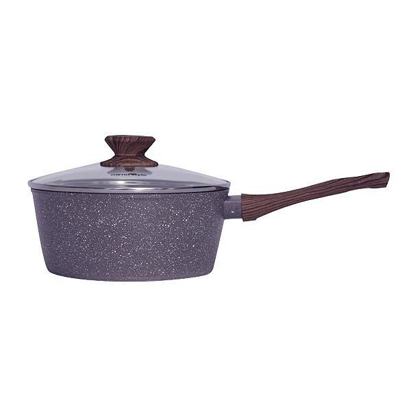 Panela Cerâmica 20cm Mimo Style Cook Grafito