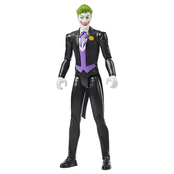 Boneco 30cm Vilão Coringa Preto DC Sunny